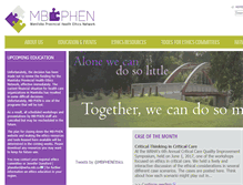 Tablet Screenshot of mb-phen.ca